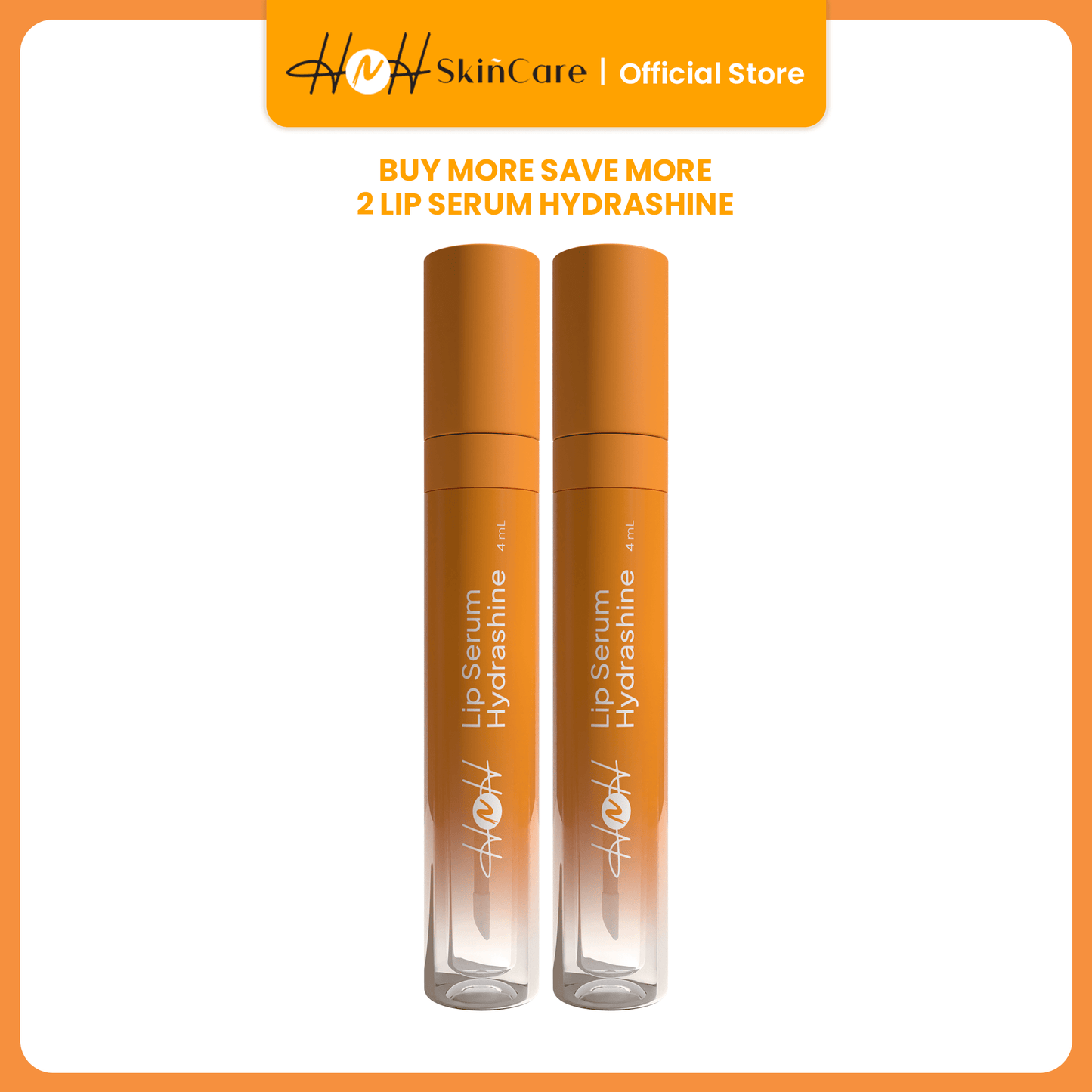 HNH Skincare - Bundling 2 Lip Serum Hydrashine - Lip Care Serum Bibir Melembapkan & Mencerahkan - hnhskincare