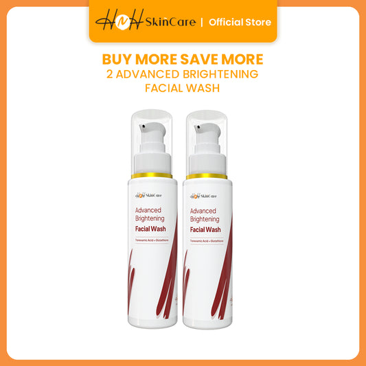 HNH Skincare - Bundling 2 Advanced Brightening Facial Wash - Sabun Cuci Muka Mencerahkan Wajah untuk Flek Hitam