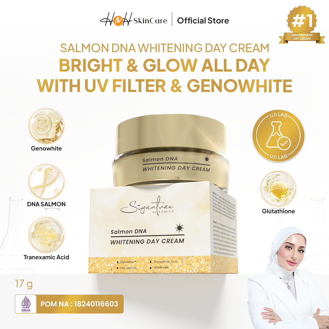 Signature by Kamila Paket Luminous Brightening 5 in 1  (Facial Wash, Toner, Day Cream, Night Cream, Serum Whitening)