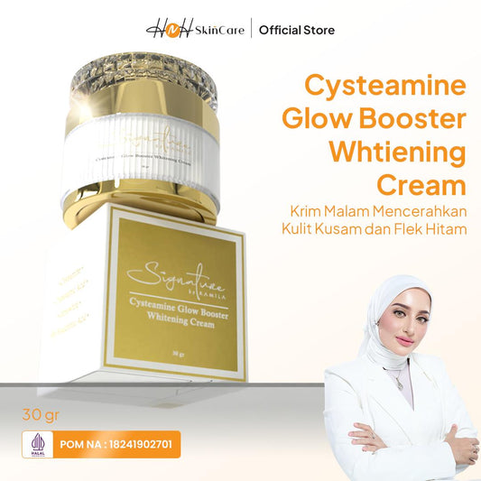 Signature by Kamila - Cysteamine Glow Booster Whitening Cream - Cysteamine Cream untuk Flek Hitam