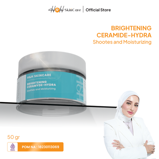HNH Skincare - Brightening Ceramide-Hydra - Moisturizer Ceramide Pelembab Wajah untuk Skin Barrier