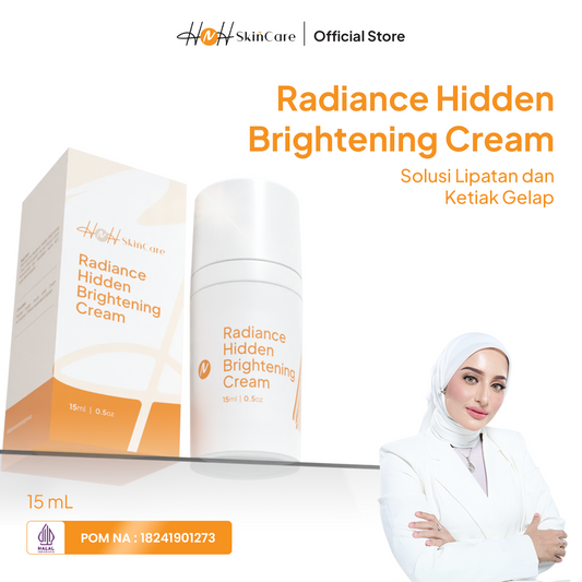 HNH Skincare - Radiance Hidden Brightening Cream - Krim Pencerah Ketiak Selangkangan dan Lipatan