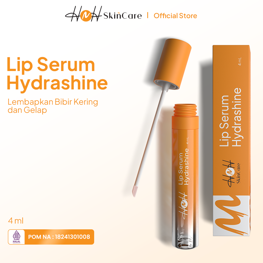 HNH Skincare - Lip Serum Hydrashine - Lip Care Serum Bibir Melembapkan & Mencerahkan