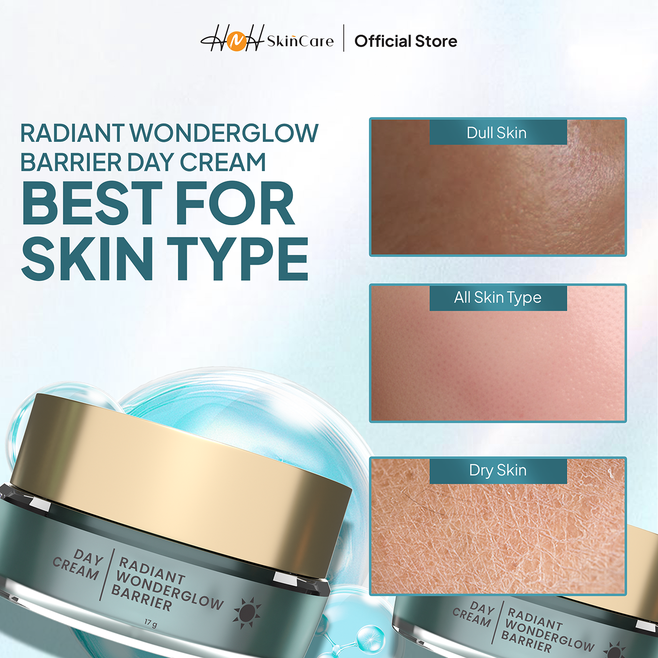 [NEW LAUNCH] Signature by Kamila - Radiant Wonderglow Barrier Day Cream - Melindungi, Mencerahkan & Meratakan Kulit Wajah