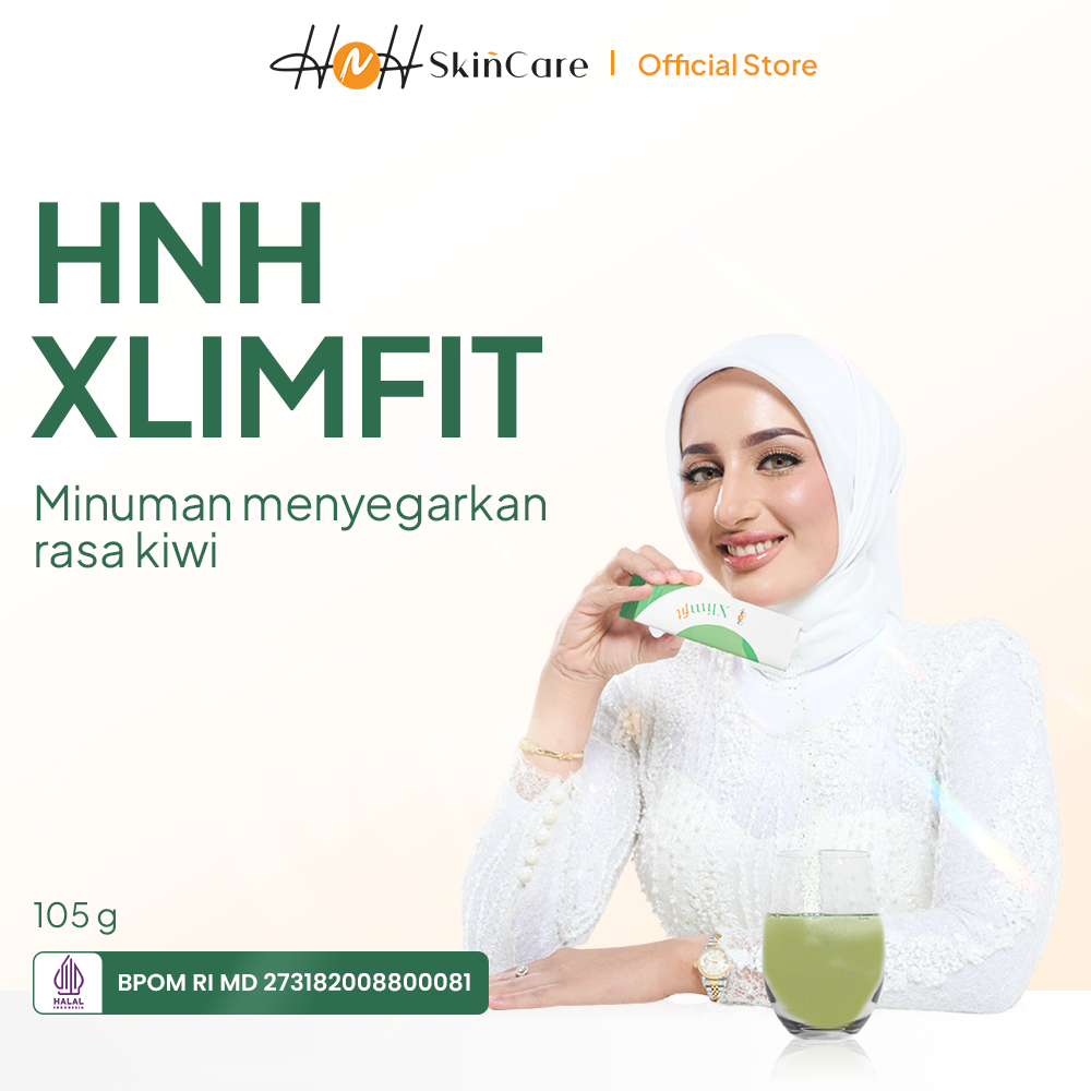 HNH Xlimfit - Minuman Fiber Rasa Kiwi - Fiber Drink untuk Membantu Melancarkan Pencernaan