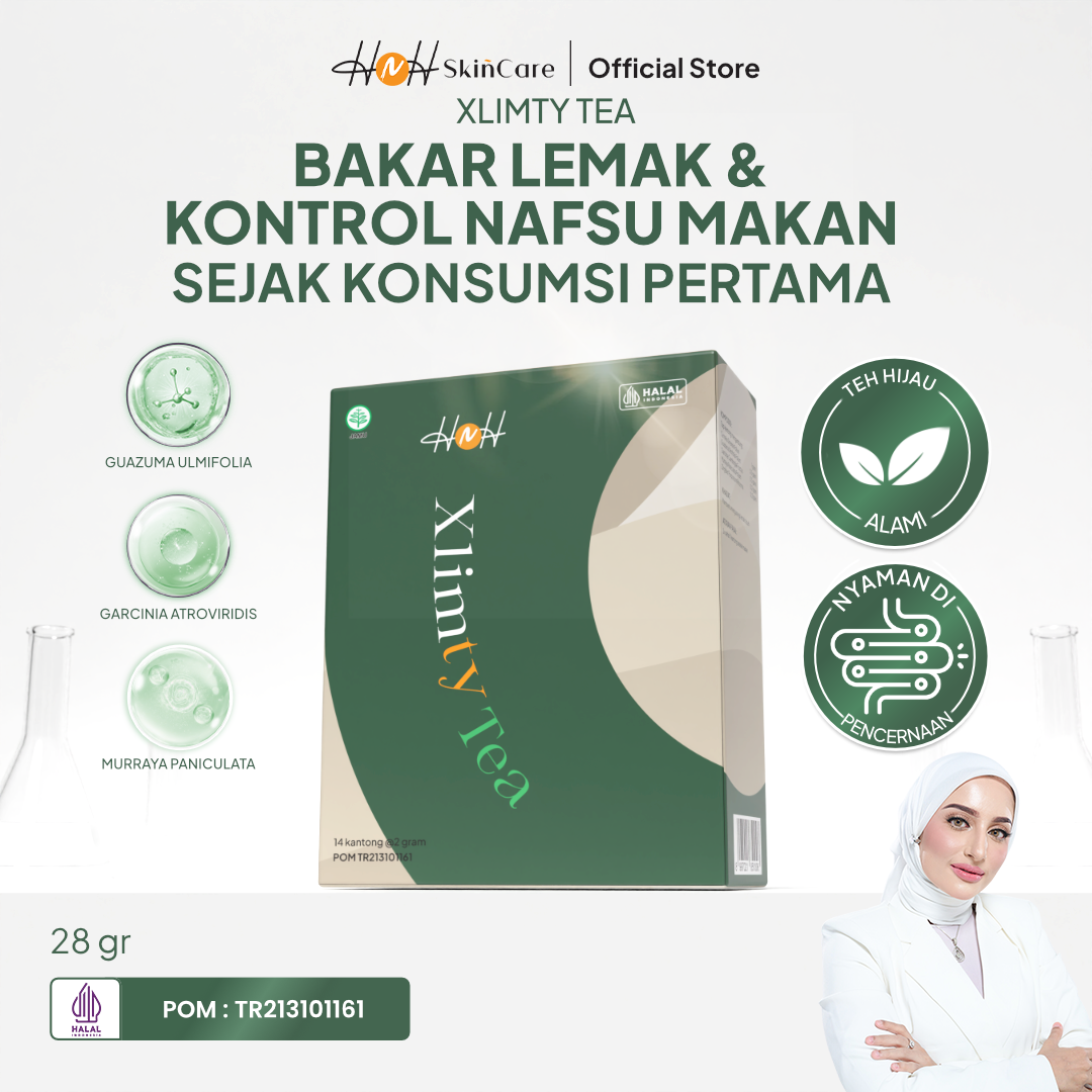 HNH - HNH Skincare - Xlimtea - Detox Tea - Teh Hijau Herbal