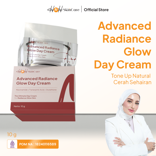 HNH Skincare - Advanced Radiance Glow Day Cream - Day Cream Tone Up untuk Mencerahkan Wajah