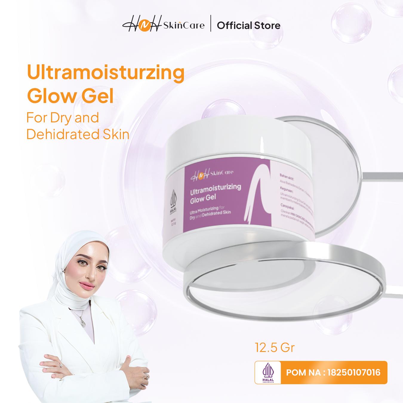 HNH Skincare - Ultramoisturizing Glow Gel - Moisturizer Pelembab Wajah untuk Kulit Kering Sensitif
