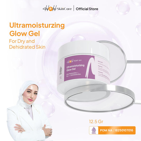 HNH Skincare - Ultramoisturizing Glow Gel - Moisturizer Pelembab Wajah untuk Kulit Kering Sensitif