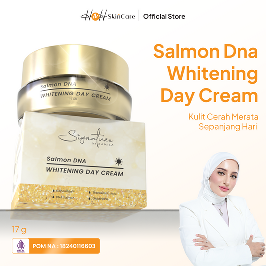 Signature by Kamila - Salmon DNA Whitening Day Cream - Cream Pagi Glowing untuk Mencerahkan Wajah