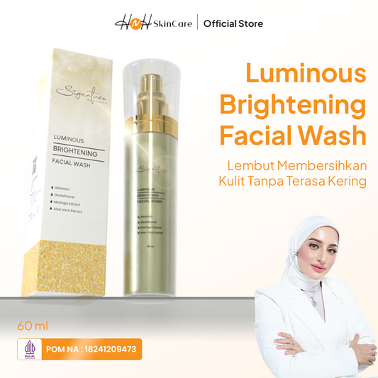 Signature by Kamila - Luminous Brightening Facial Wash - Sabun Cuci Muka Mencerahkan Wajah