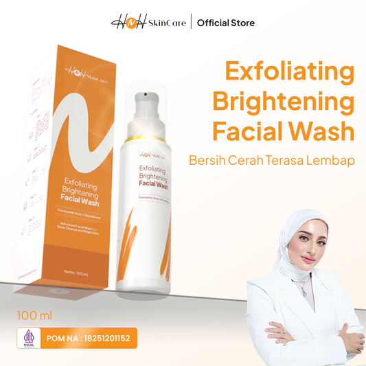 HNH Skincare - Facial Wash Ultimate - Sabun Cuci Muka Gentle Mencerahkan untuk Semua Jenis Kulit & Kulit Kusam