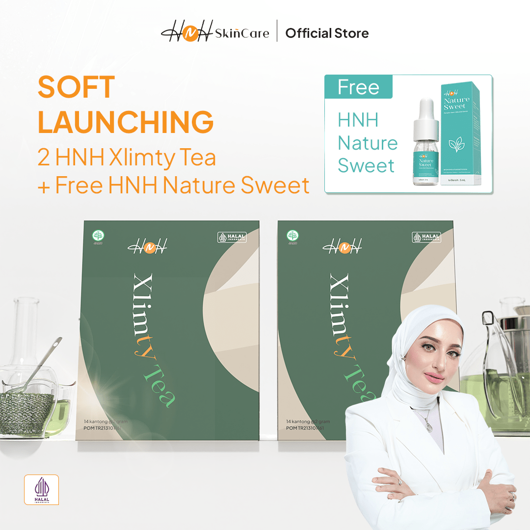 HNH - Bundling 2 Xlimy Tea Get 1 Free Nature Sweet Stevia - hnhskincare