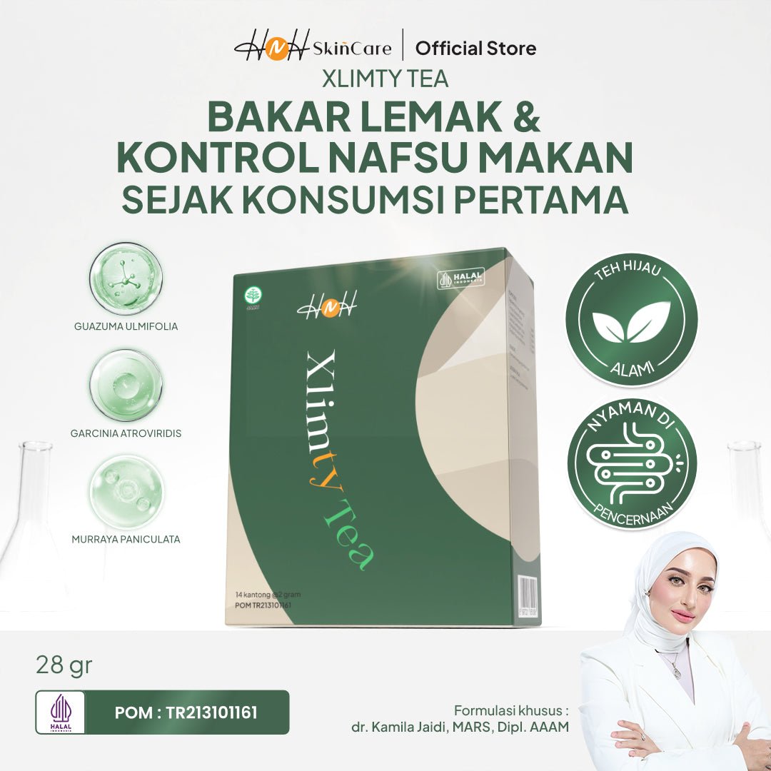HNH - HNH Skincare - Xlimtea - Detox Tea - Teh Hijau Herbal - hnhskincare