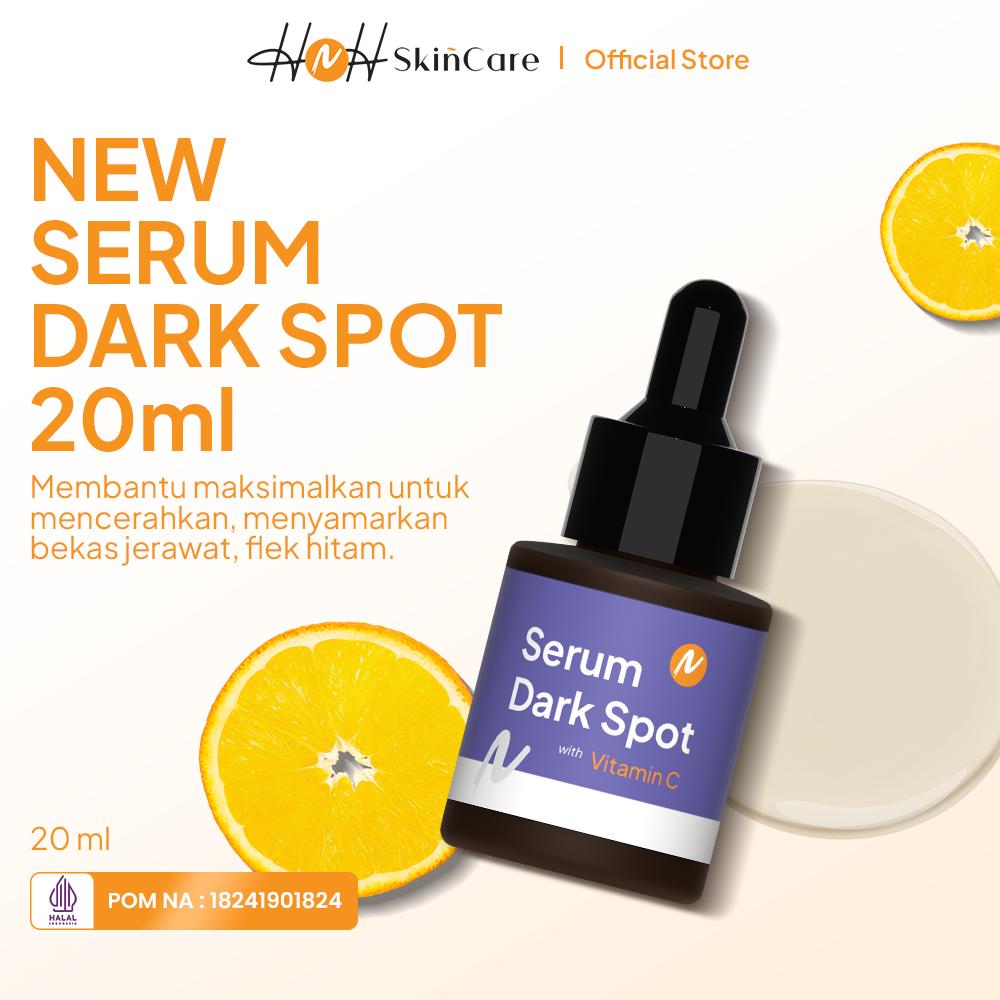 HNH Skincare - Bundling 2 Serum Dark Spot with Vitamin C - Serum Vitamin C Membantu Menyamarkan Flek Hitam / Dark Spot - hnhskincare