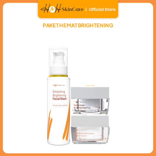 HNH Skincare - Paket Hemat 3 in 1 Brightening / Paket Skincare untuk Membantu Mencerahkan - hnhskincare