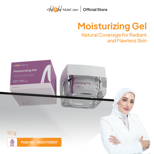 HNH Skincare - Moisturizer Gel - Pelembap Wajah Gel Ringan untuk Semua Jenis Kulit