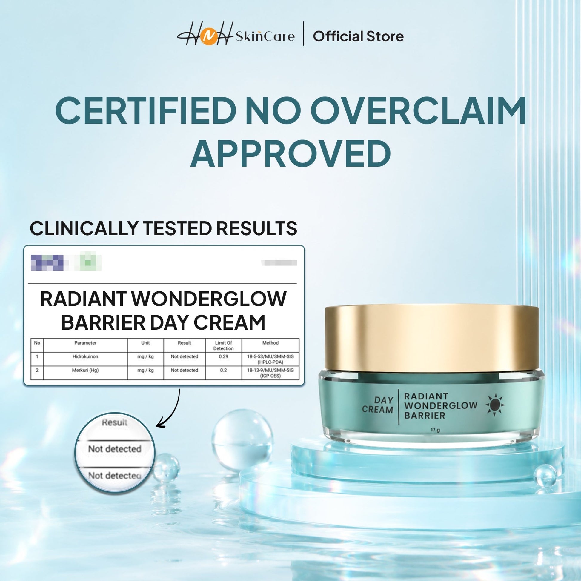 [NEW LAUNCH] Signature by Kamila - Radiant Wonderglow Barrier Day Cream - Melindungi, Mencerahkan & Meratakan Kulit Wajah - hnhskincare