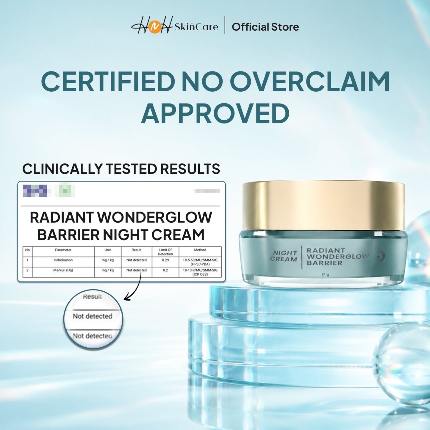 [NEW LAUNCH] Signature by Kamila - Radiant Wonderglow Barrier Night Cream - Merawat Dan Memperbaikin Skin Barrier yang Rusak - hnhskincare