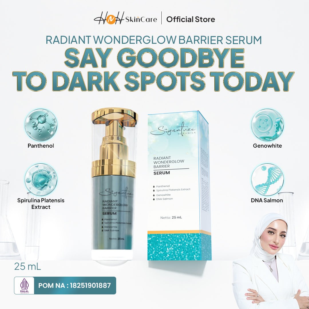[NEW LAUNCH] Signature by Kamila - Radiant Wonderglow Barrier Serum - Merawat, Memperkuat dan Menjaga Skin Barrier - hnhskincare