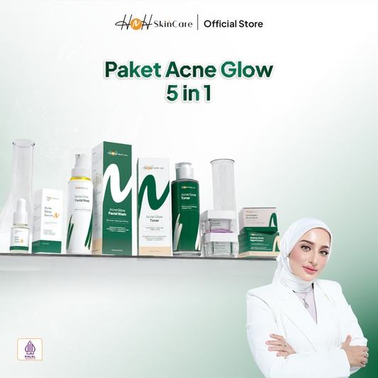 HNH Paket Acne Basic, 5 IN 1 ATASI JERAWAT DAN BERUNTUS SECARA EFEKTIF