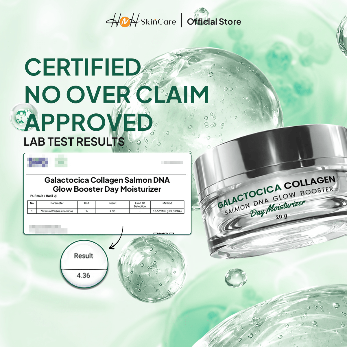 [PO] [NEW LAUNCH] Signature by Kamila - Bundling 2 Galactocica Collagen Salmon DNA Glow Booster Day Moisturizer - hnhskincare