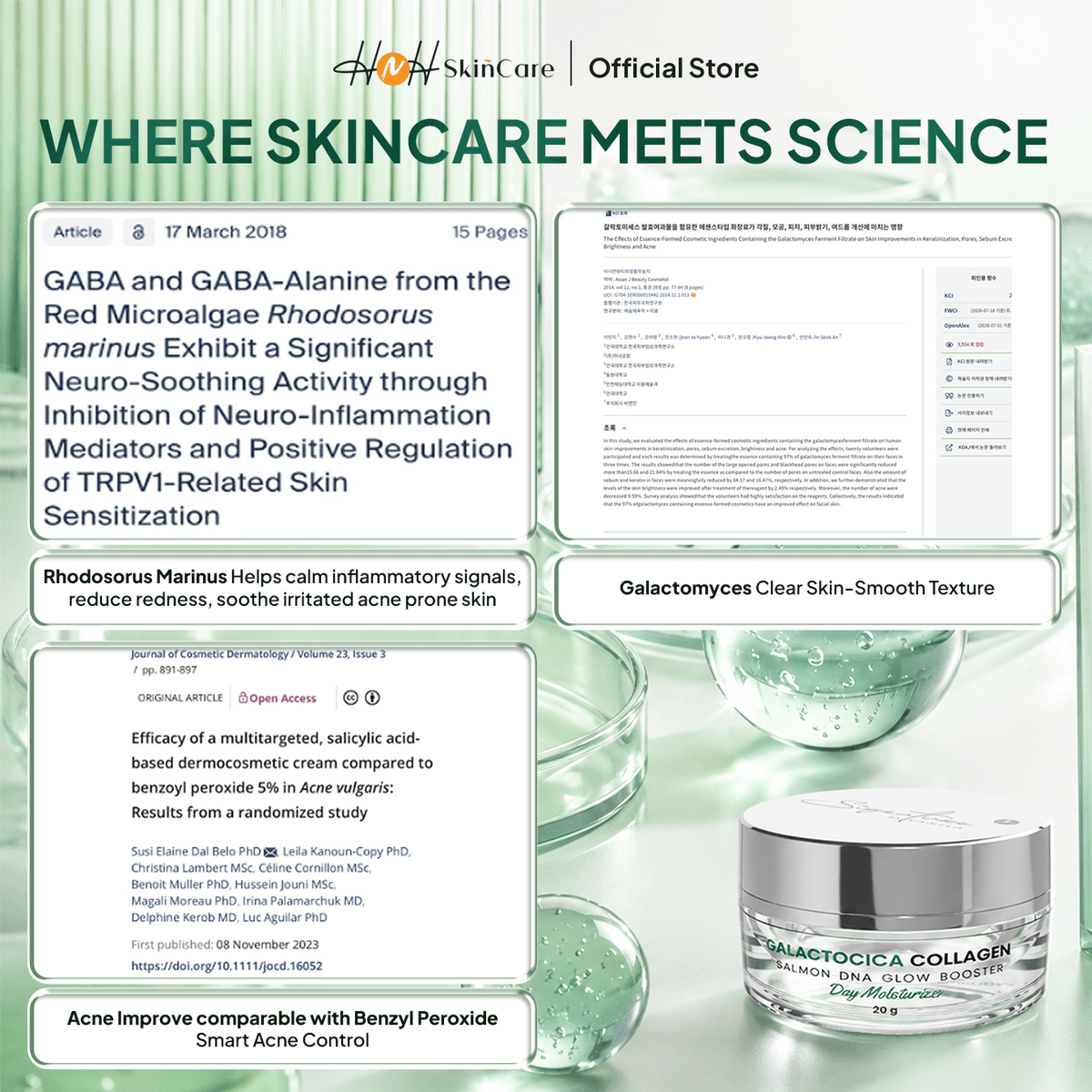 [PO] [NEW LAUNCH] Signature by Kamila - Bundling 2 Galactocica Collagen Salmon DNA Glow Booster Day Moisturizer - hnhskincare