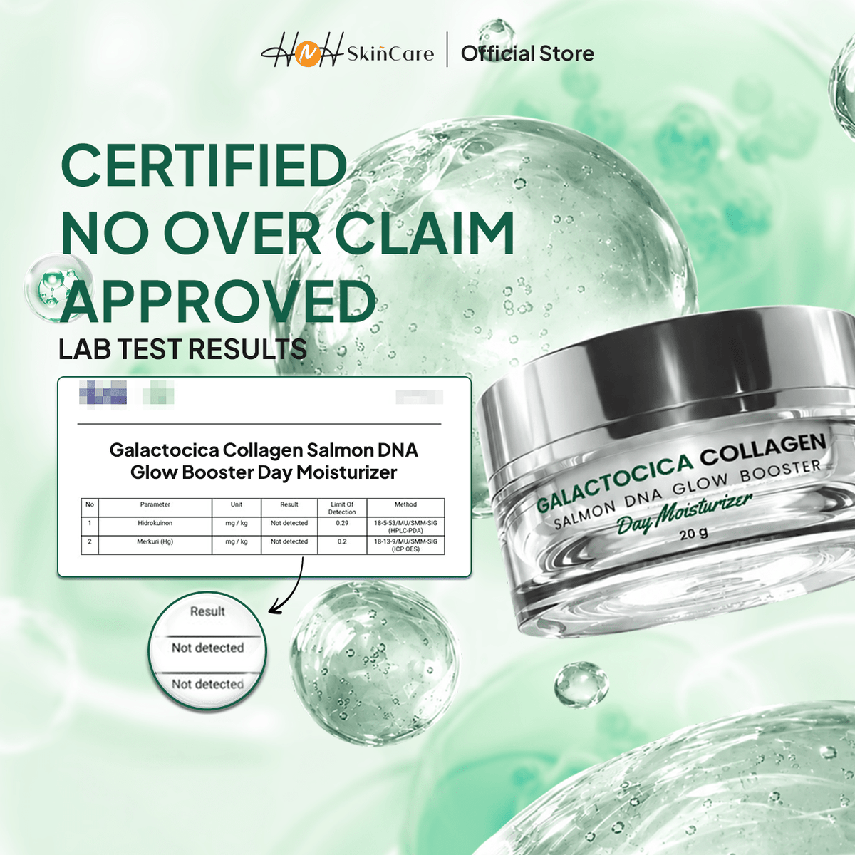 [PO] [NEW LAUNCH] Signature by Kamila - Bundling 2 Galactocica Collagen Salmon DNA Glow Booster Day Moisturizer - hnhskincare