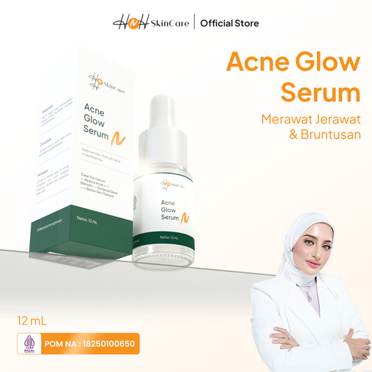 HNH Skincare - Acne Glow Serum - Serum Jerawat dan Bruntusan untuk Merawat Kulit Acne-Prone