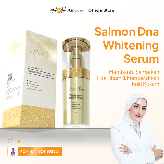 Signature by Kamila - Salmon DNA Whitening Serum - Serum Mencerahkan Wajah / Menyamarkan Flek Hitam