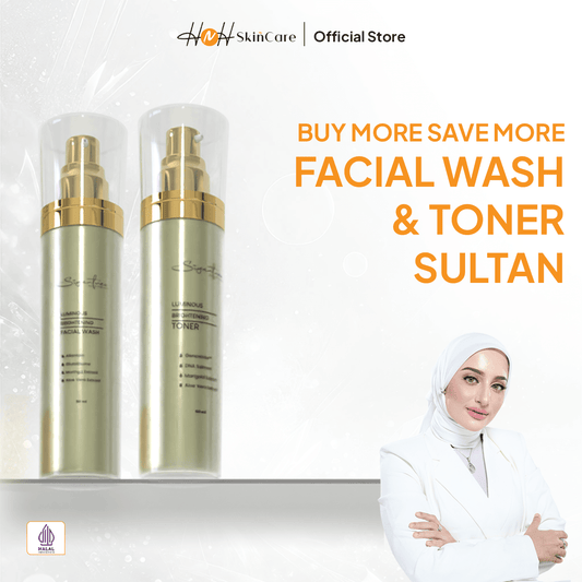 Signature By Kamila - Buy More Save More Facial Wash Luminous + Luminous Brightening Toner - hnhskincare