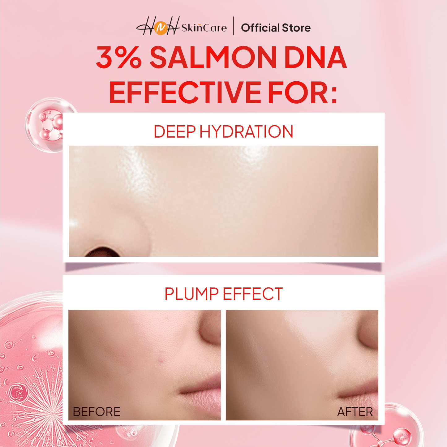 Signature by Kamila - Salmon DNA Red Jelly - Sleeping Masker Salmon DNA untuk Kulit Glowing - hnhskincare