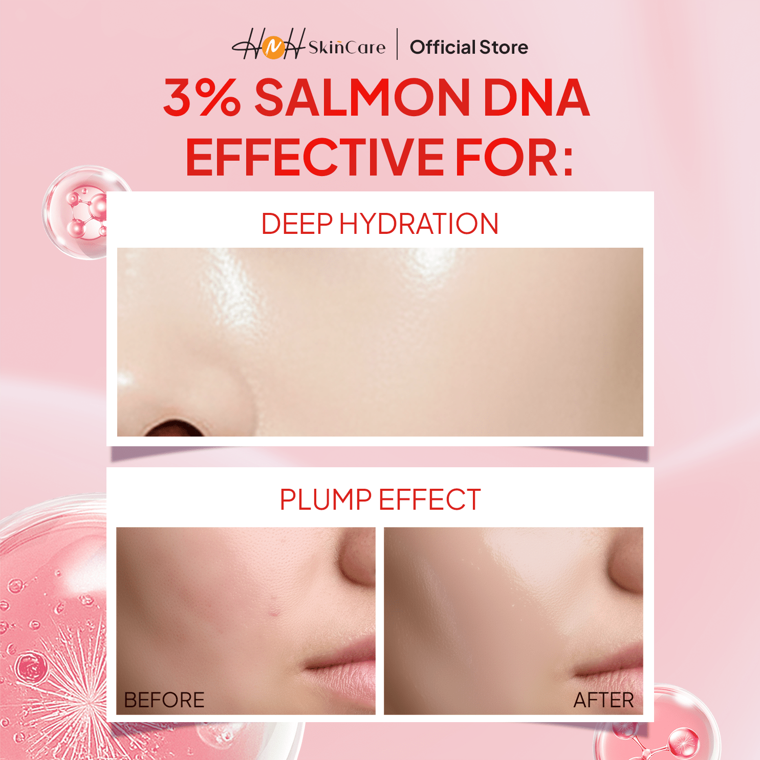 Signature by Kamila - Salmon DNA Red Jelly - Sleeping Masker Salmon DNA untuk Kulit Glowing - hnhskincare