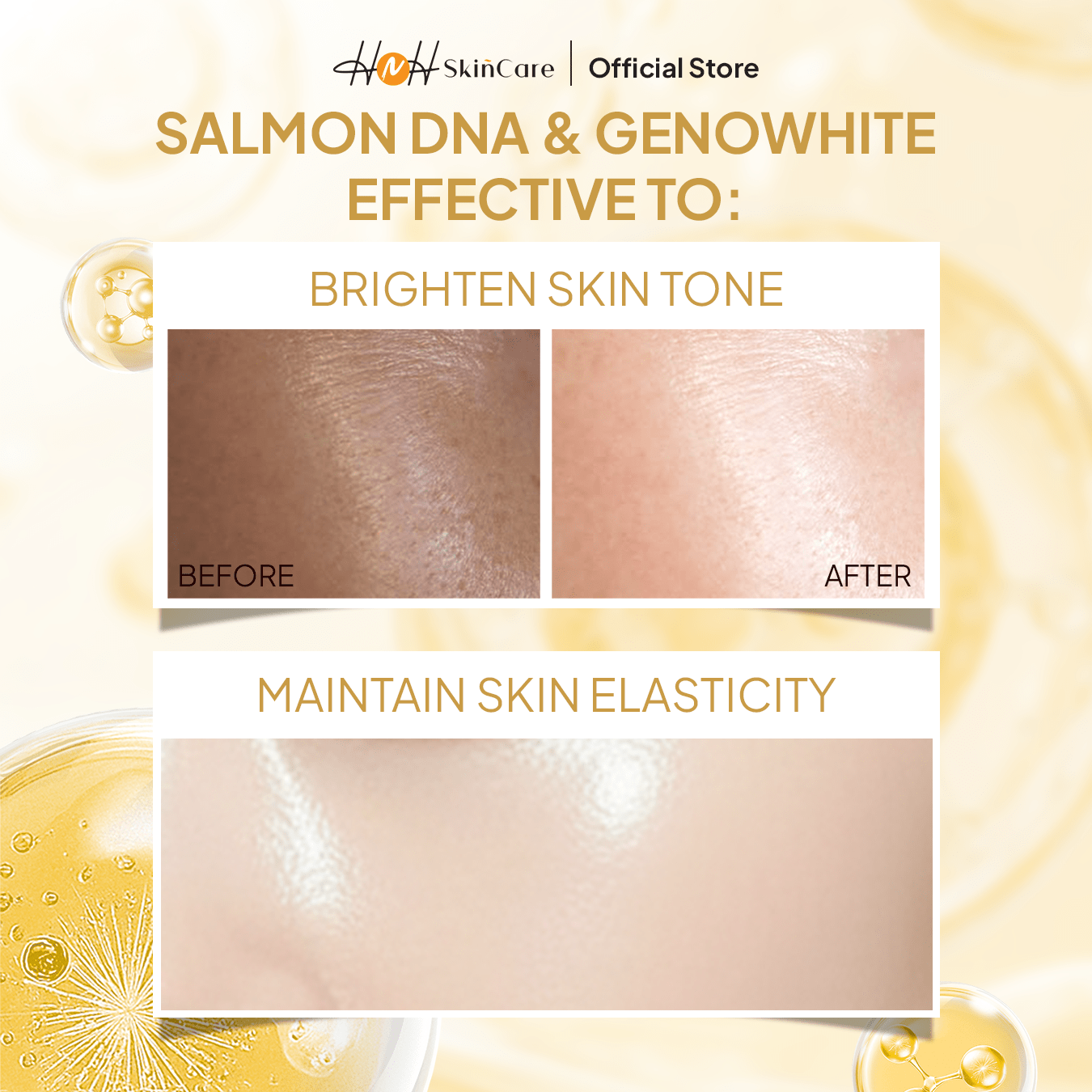 Signature by Kamila - Salmon DNA Whitening Night Cream - Krim Malam Mencerahkan Wajah dan Anti - Aging - hnhskincare