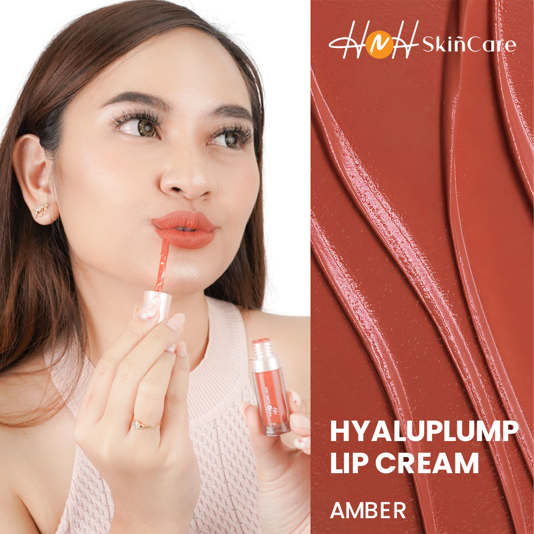 HNH Skincare - Hyaluplump Lipcream - Lipcream Matte Tahan Lama dan Melembapkan